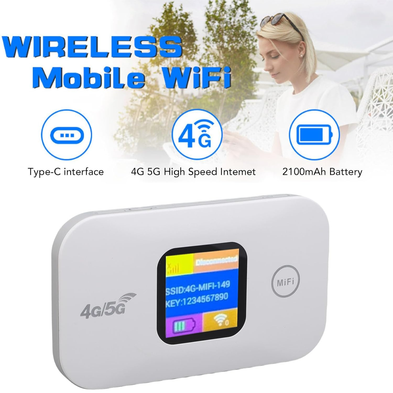 WIRELESS 5G+ LTE Mobile Wifi